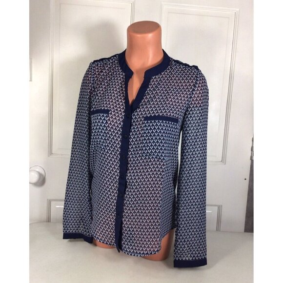 Dunnes Executive Blouse Womens 8 - Picture 1 of 5